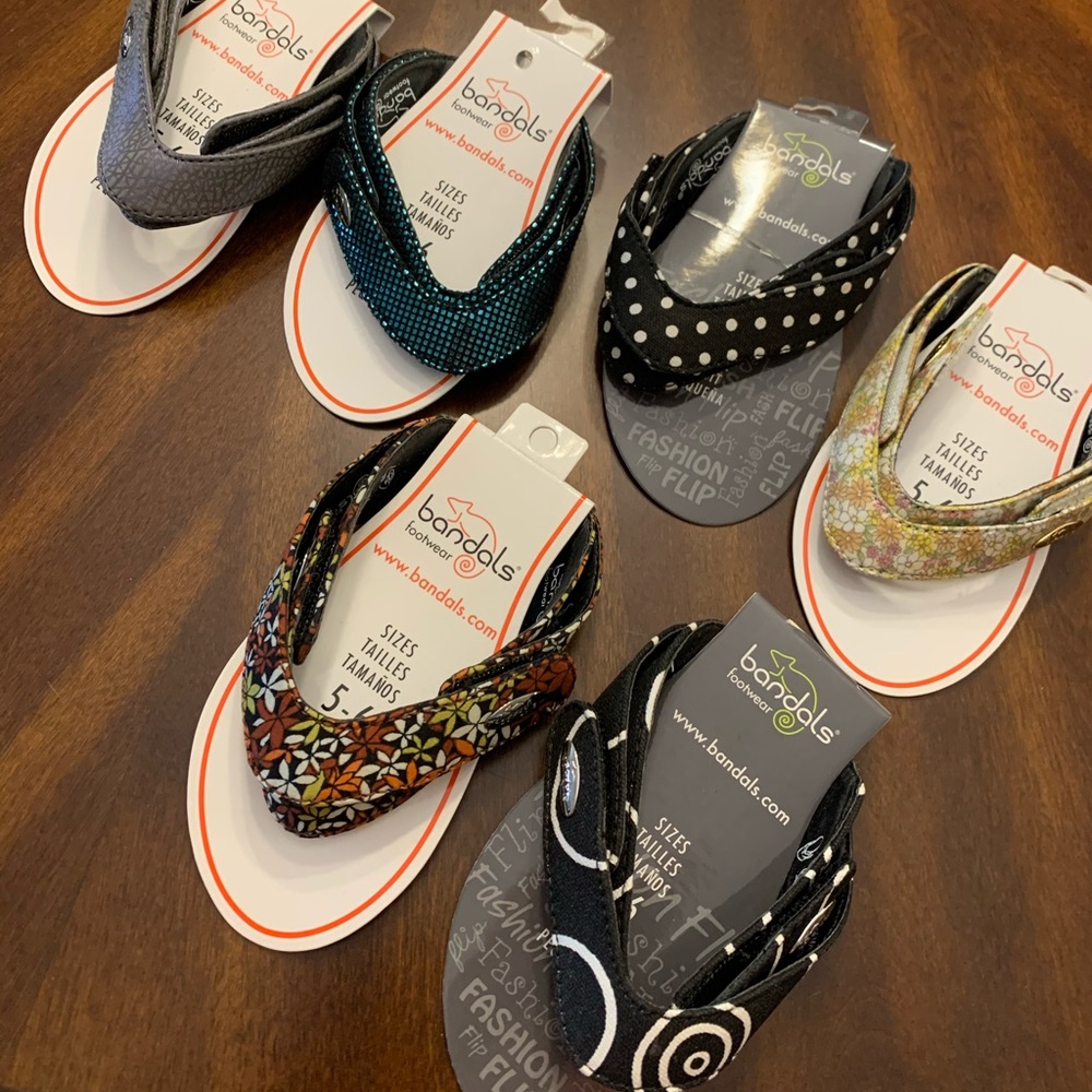 COPY - Bandals Sandals changeable flip flop straps